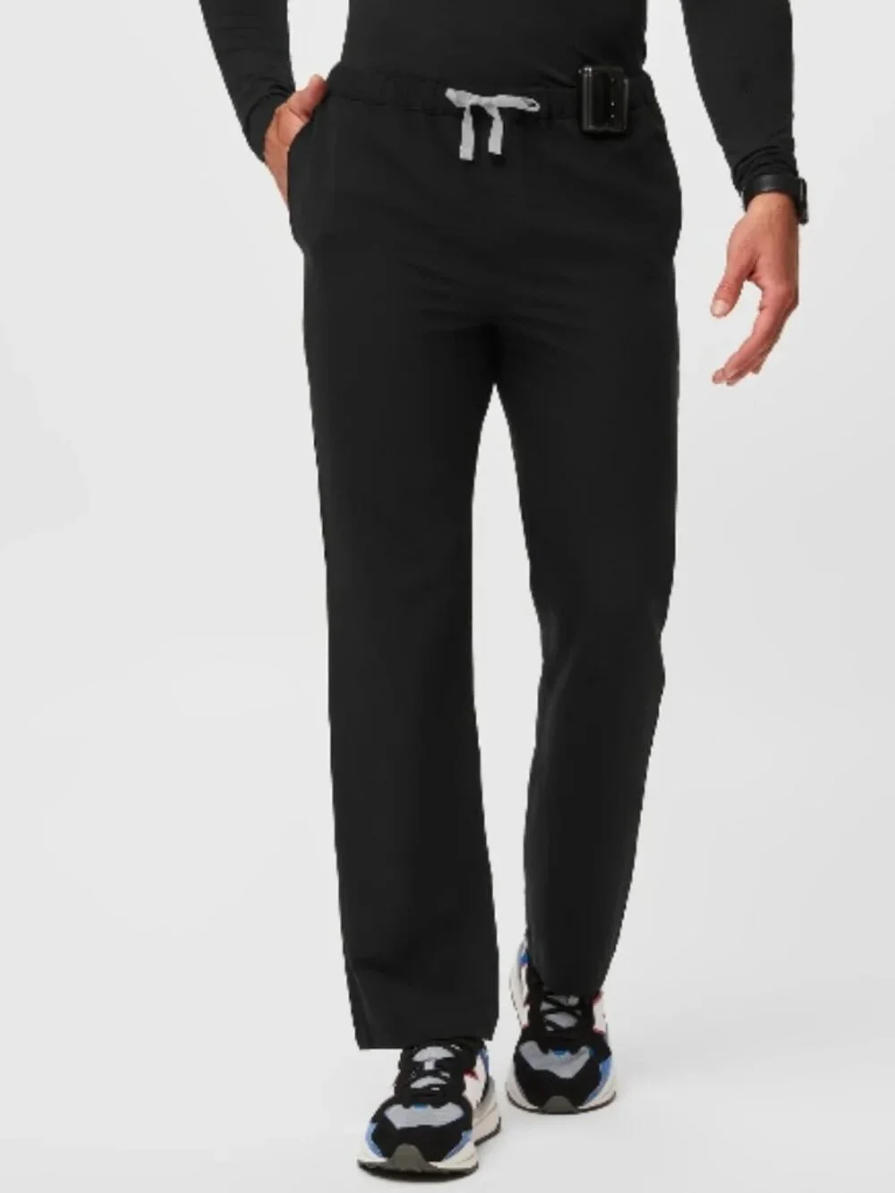 Like New! FIGS Men's Pisco Basic Scrub Pants Black Size M